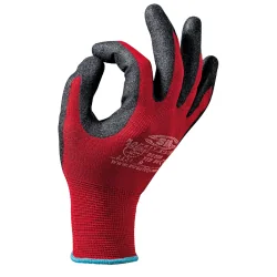 Gumirane rokavice Reddy, rdeče, SIR Safety System