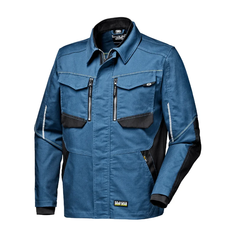 Jakna Stretch Canvas, modra, SIR Safety System