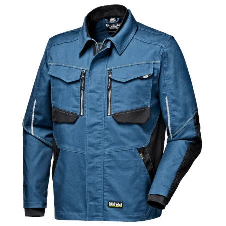 Jakna Stretch Canvas, modra, SIR Safety System