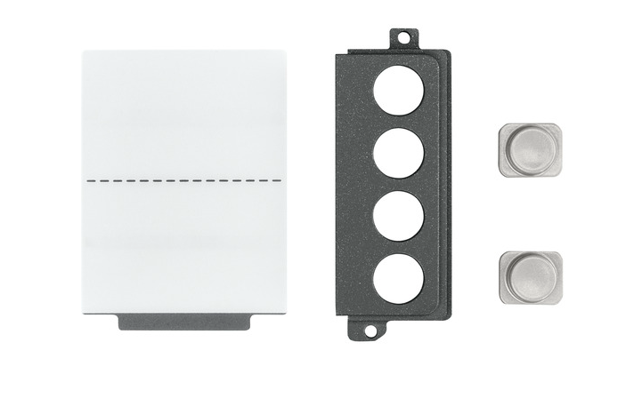 Pokrov za dvojno tipko - razširitev za Video Kit 1736