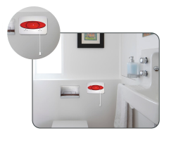 SOS komplet za zasilni klic v javnih sanitarijah, Urmet