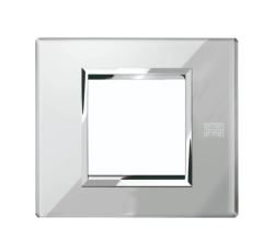 Okrasni pokrov Expi Glass, 2 modula, sivi opal, Simon Urmet