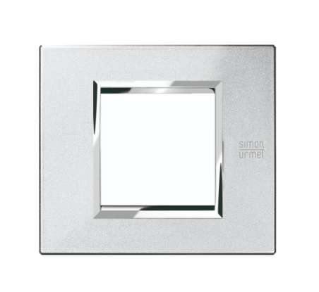 Okrasni pokrov Expi Metal, 2 modula, živo srebro, Simon Urmet