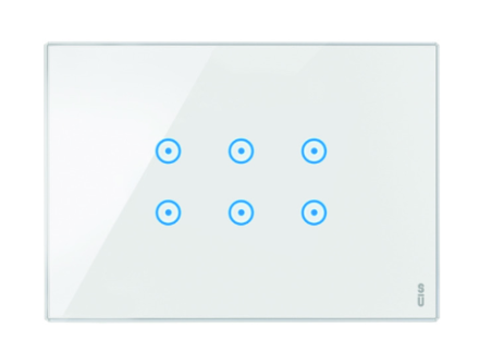 Okrasni pokrov Expi Touch, 6 simbolov vertik., snežno bel, Simon Urmet