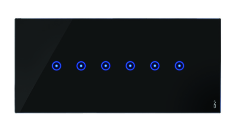 Okrasni pokrov Expi Touch, 6 simbolov, lava črn, Simon Urmet