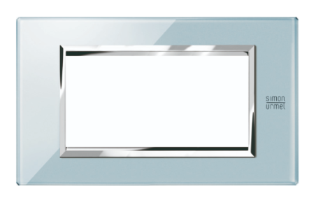 Okrasni pokrov Expi Glass, 4 moduli, sinje modra, Simon Urmet