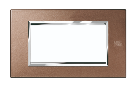 Okrasni pokrov Expi Metal, 4 moduli, sijajni bron, Simon Urmet