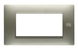 Okrasni pokrov Flexa, 4 moduli, titan, Simon Urmet