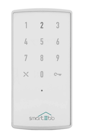 Kodna ključavnica SmartBB, bela, GLT