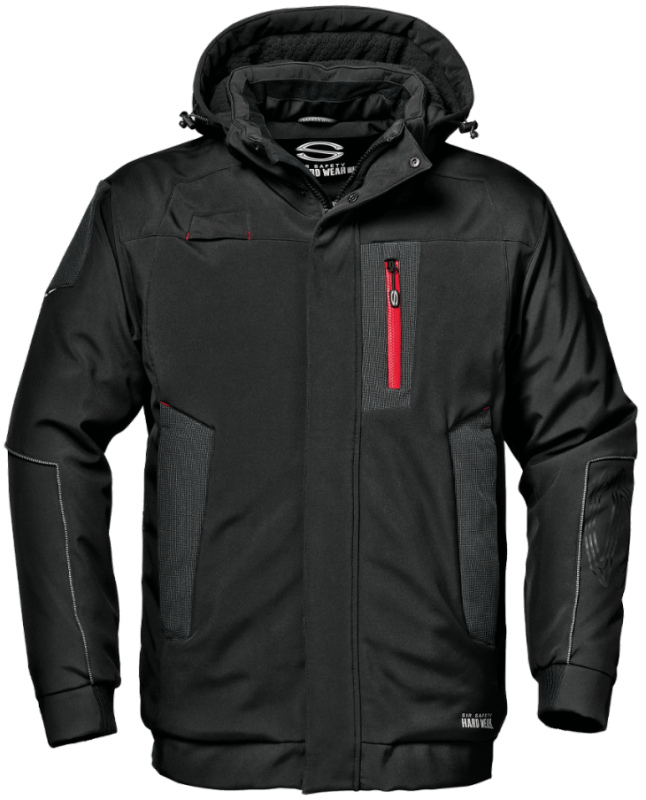 Delovna zimska jakna Dolphin, črna, SIR Safety System