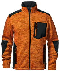 Pulover Fighter, melanž oranžen, SIR Safety System