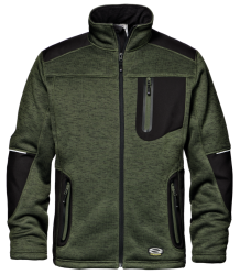 Pulover Fighter, melanž zelen, SIR Safety System