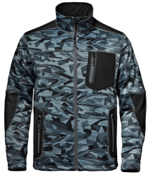 Pulover Fighter, camo modra, SIR Safety System