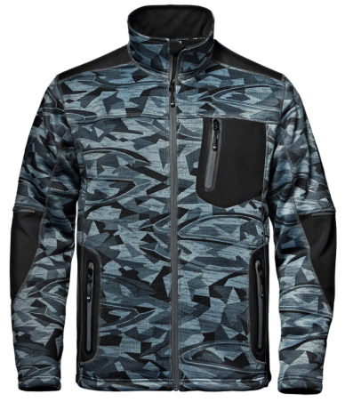 Pulover Fighter, camo modra, SIR Safety System