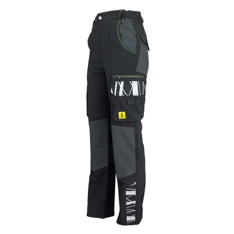 Delovne hlače Softshell 733, črne, Urgent